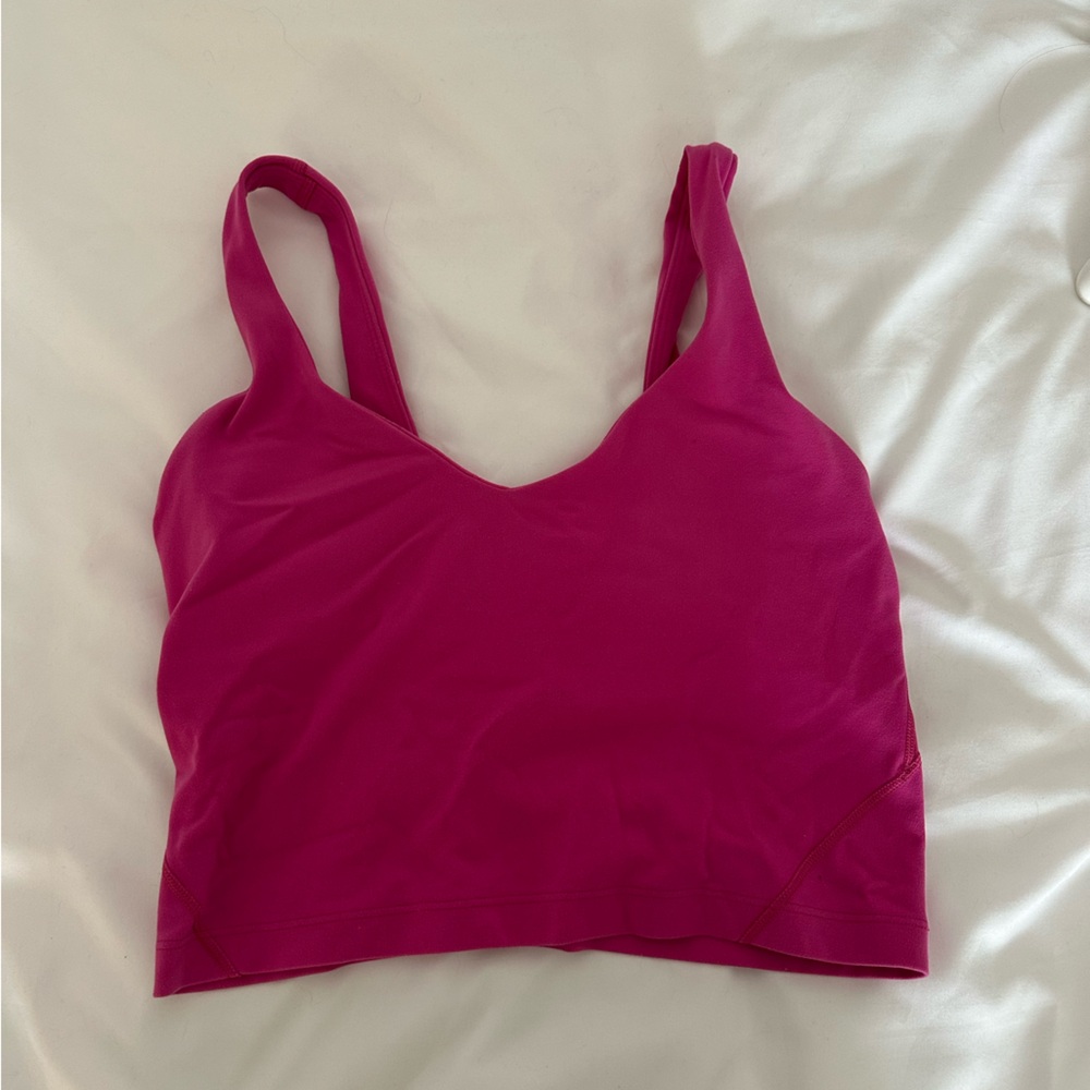 Lululemon hot pink align tank